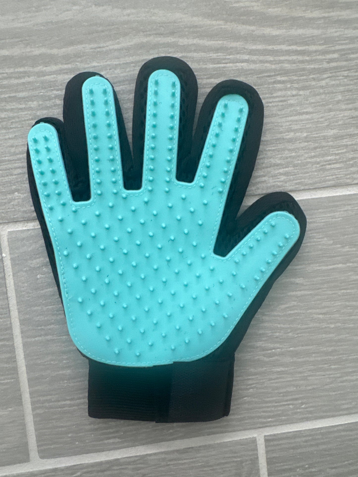 Deshedding/washing mitt