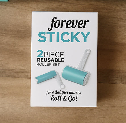 Forever Sticky Travel/Medium Size 3 piece Roller Set
