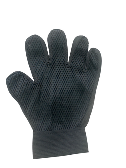 Deshedding/washing mitt